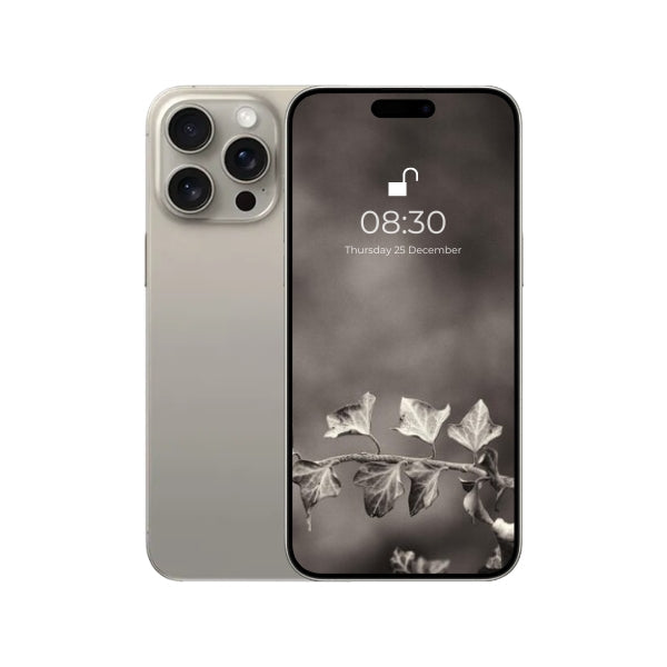 iPhone 15 pro Natural Titanium